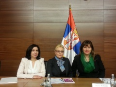 25 April 2013 Secretary General Jana Ljubicic at the celebration of the third International Day of Girls in Information and Communication Technologies